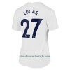 Camiseta de fútbol Tottenham Hotspur Lucas Moura 27 Primera Equipación 2021/22 - Mujer